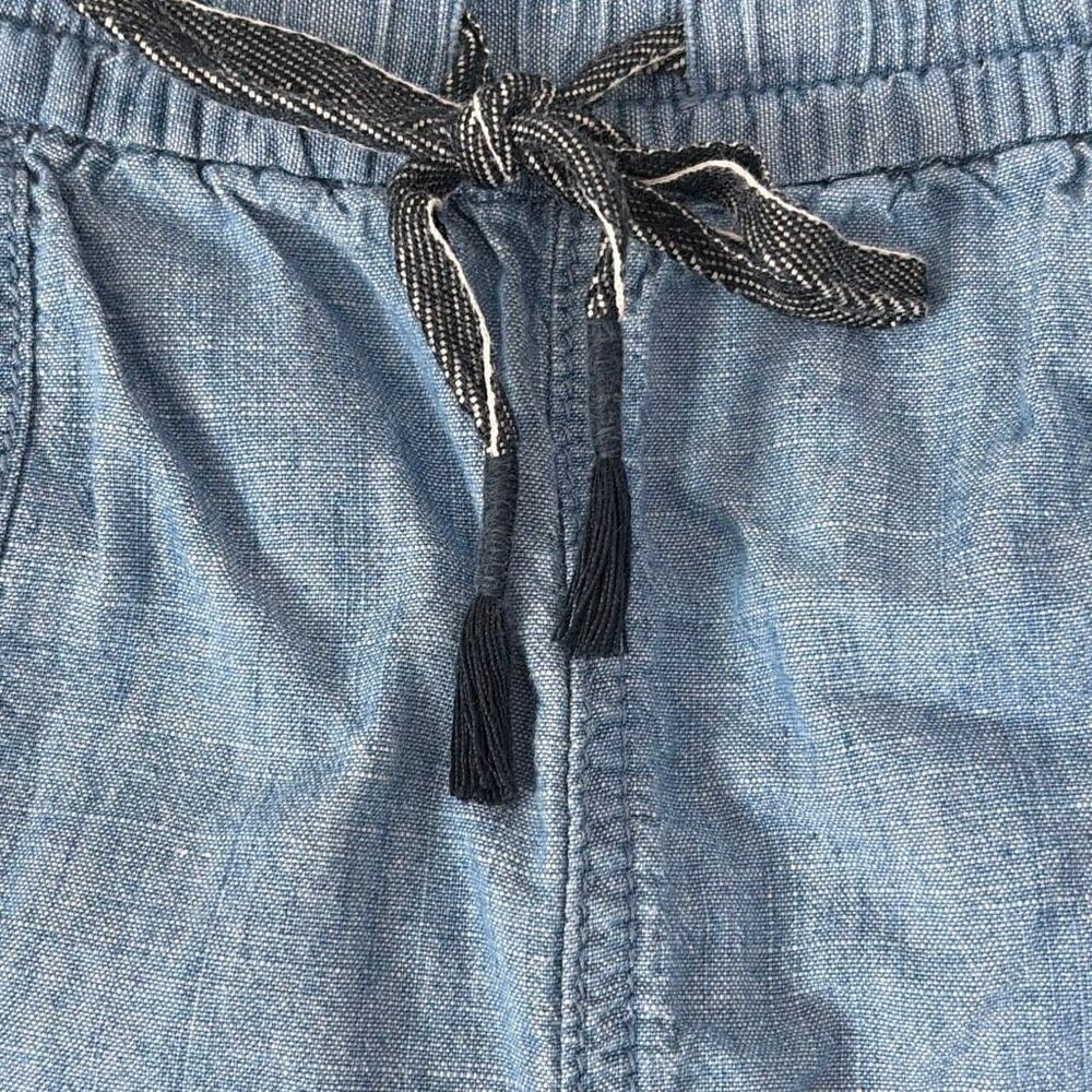 J.Crew Point Sur Seaside Drawstring Chambray Cott… - image 3